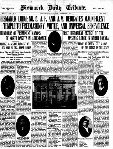 Bismarck Tribune article